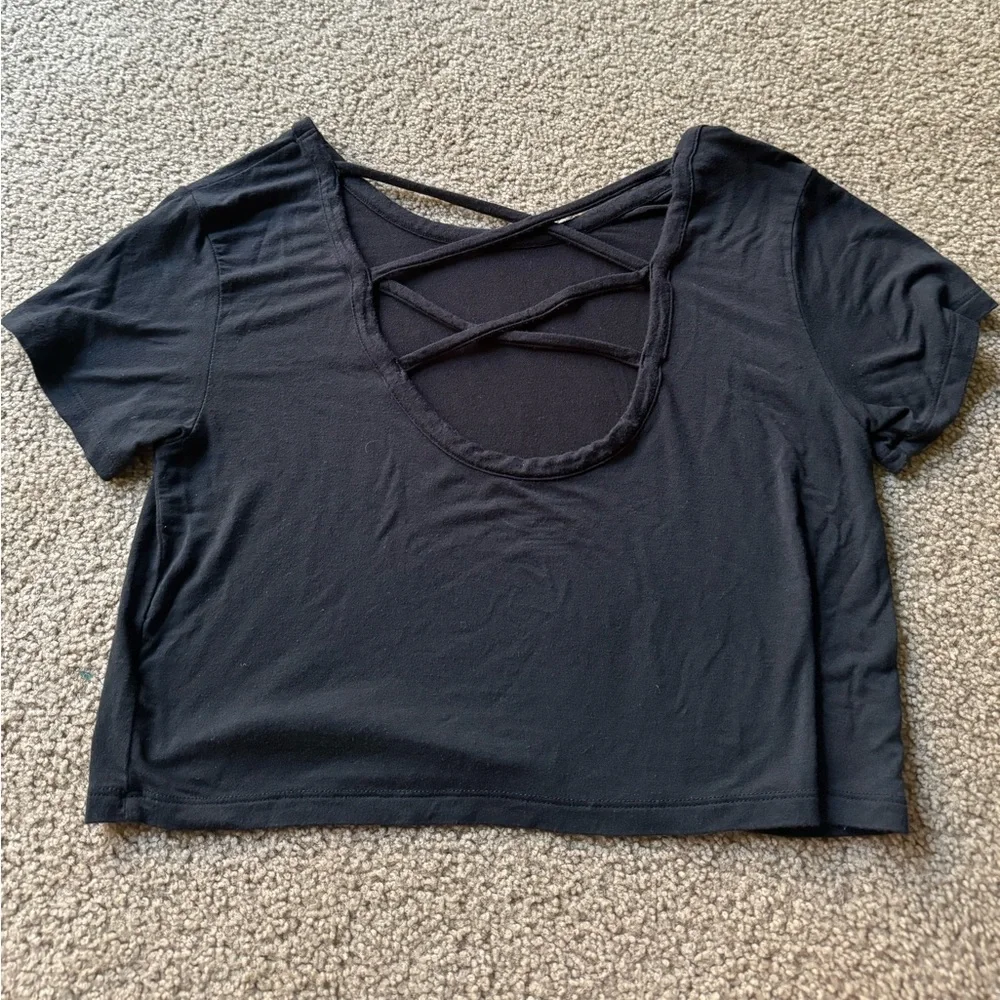 American eagle cropped T-shirt - Picture 2 of 3